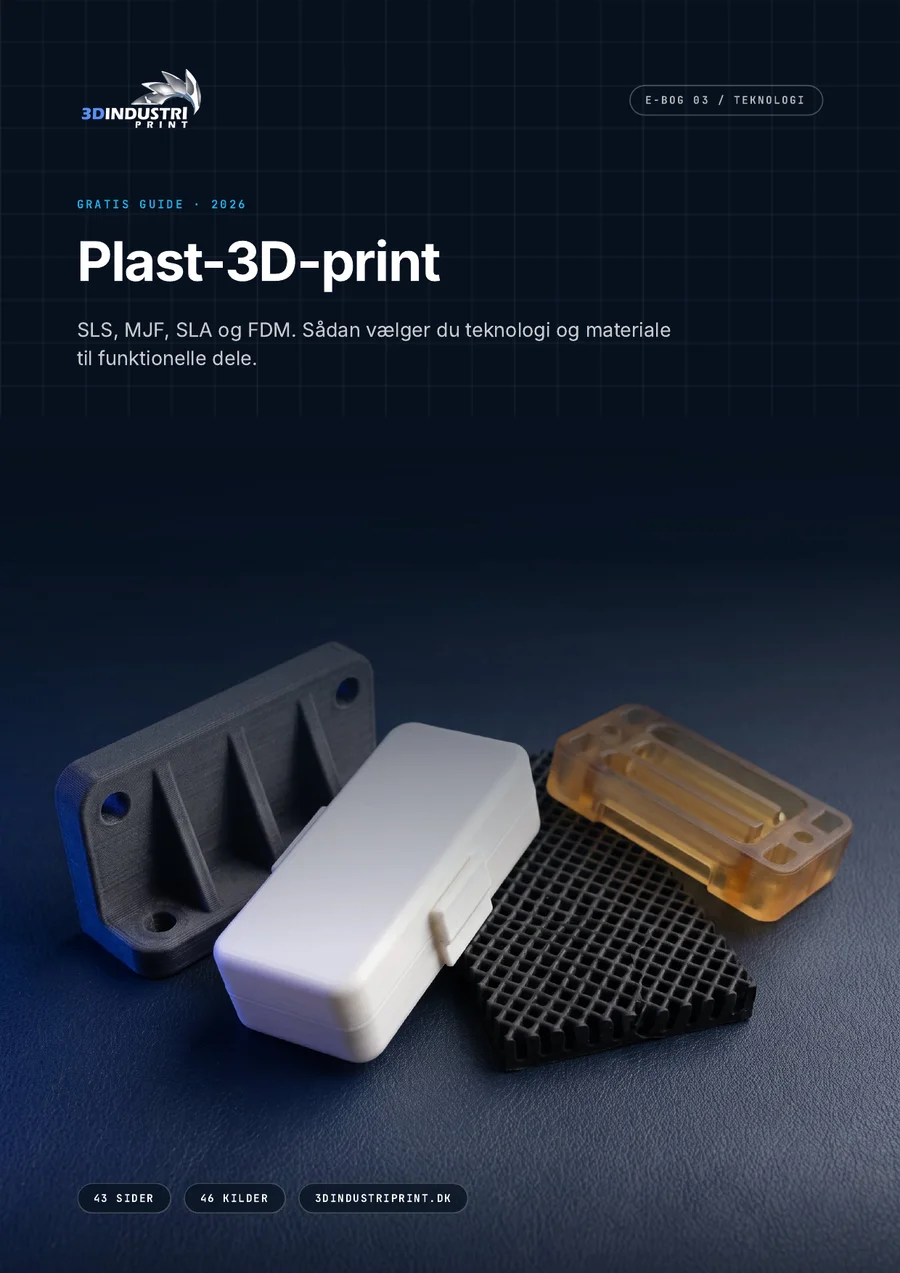 Forsiden af e-bogen Plast-3D-print