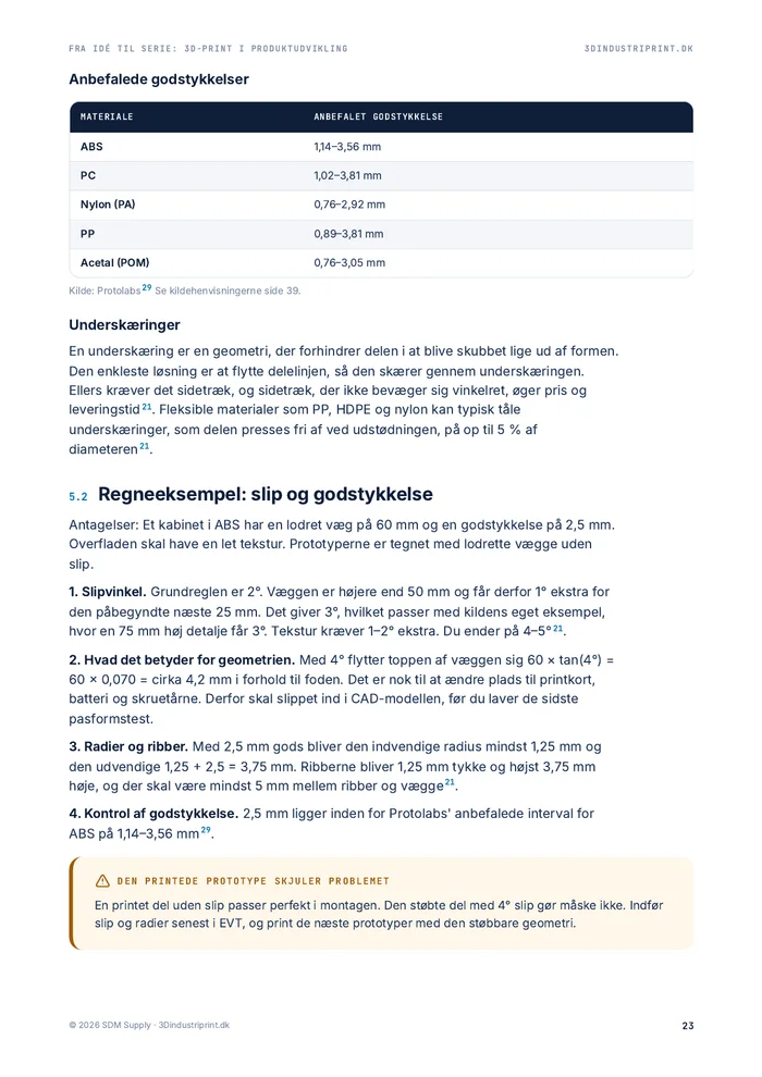 Side fra Fra idé til serie: 3D-print i produktudvikling